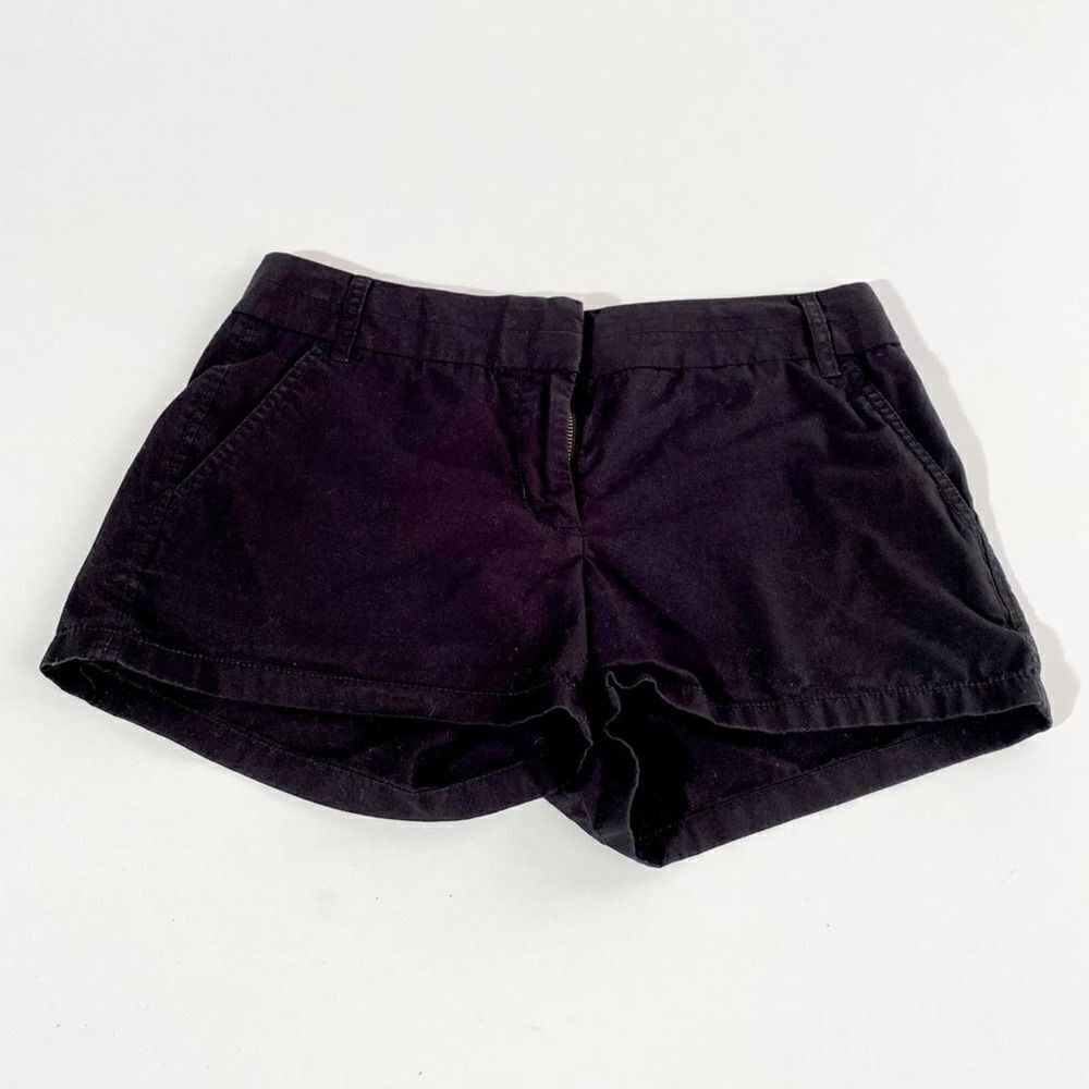J. Crew black chino 3” inseam shorts